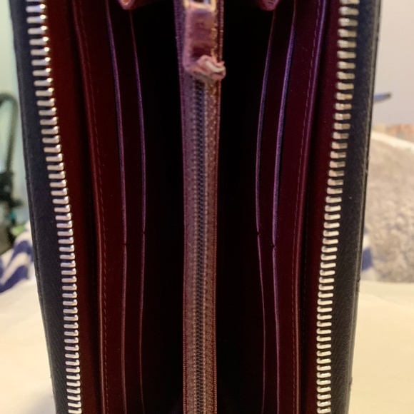 CHANEL Long Zip Wallet Matelasse BLACK - Picture 6 of 14